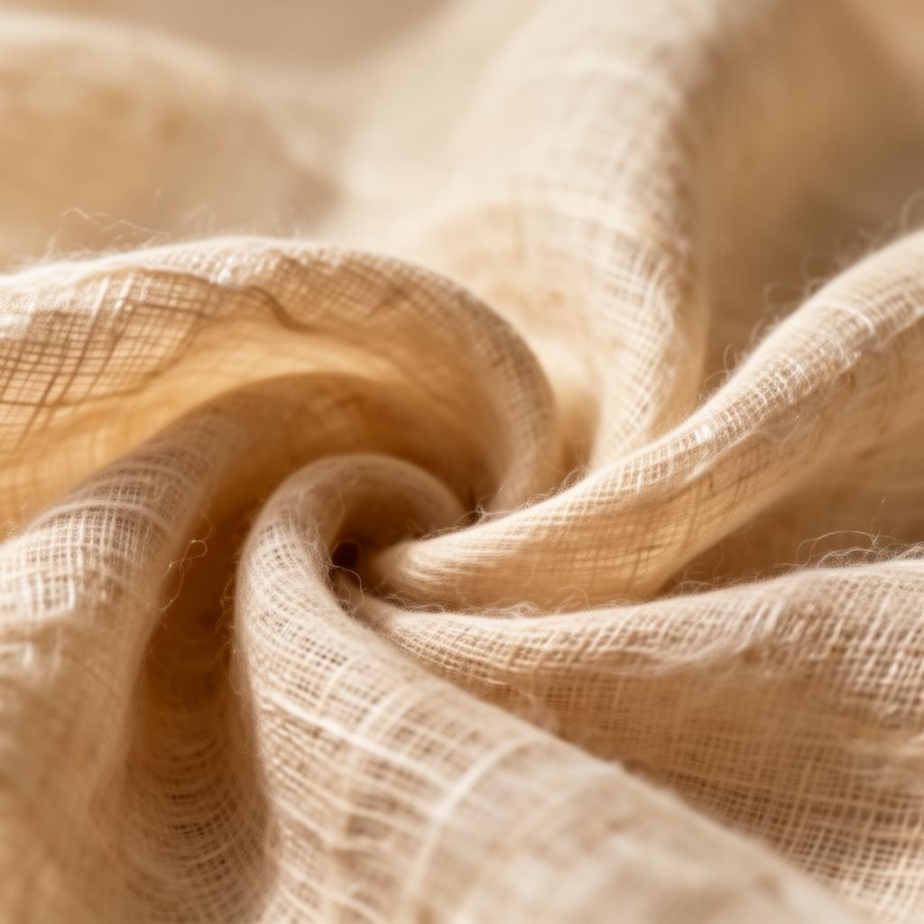 Eri Silk fabric texture